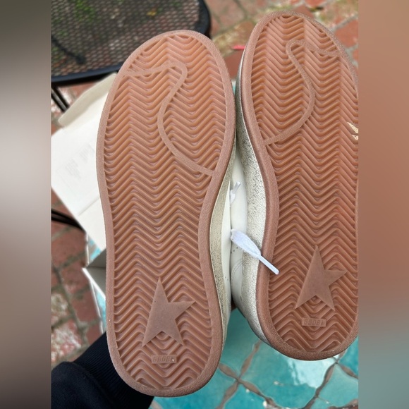 Golden Goose Ball Star with green leather star and metallic leather heel tab NWT - Picture 13 of 16